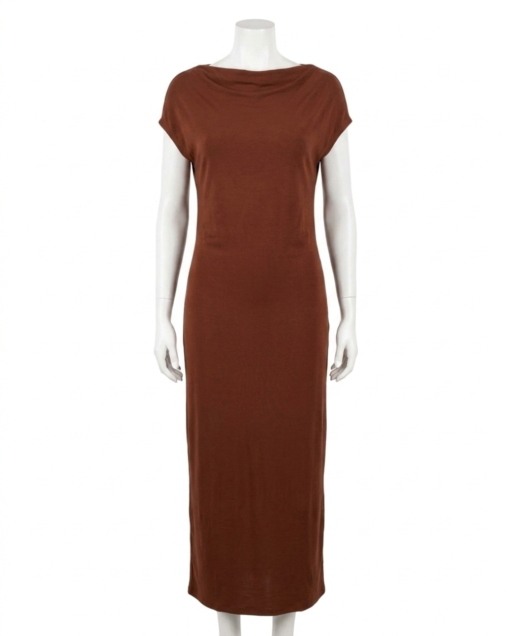 NEW STRUT & BOLT georgina sleeveless dress in burgundy